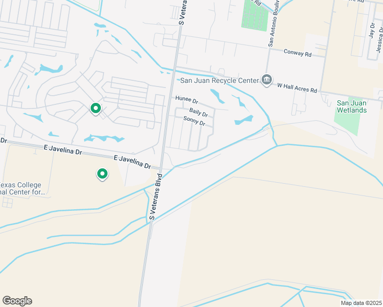 map of restaurants, bars, coffee shops, grocery stores, and more near 602 Makayla Drive in San Juan