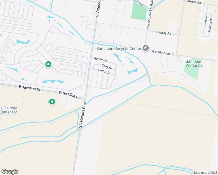 map of restaurants, bars, coffee shops, grocery stores, and more near 602 Makayla Dr in San Juan