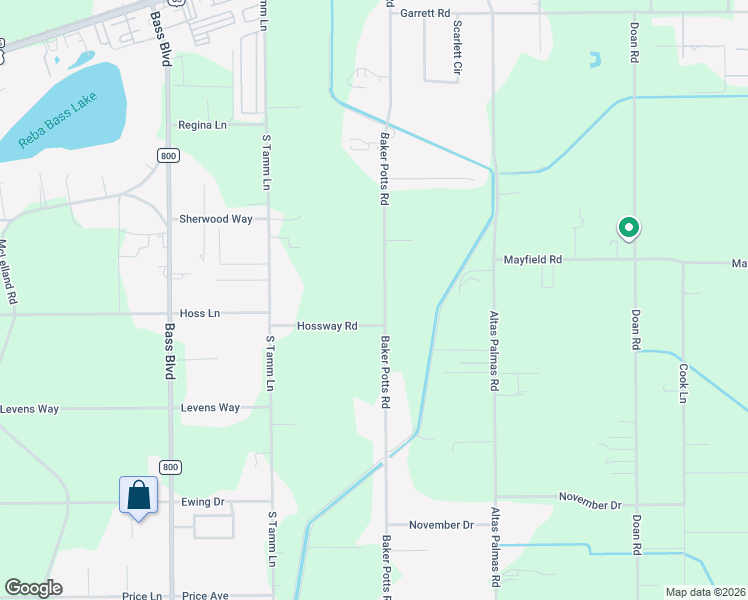 map of restaurants, bars, coffee shops, grocery stores, and more near 27584 Baker Potts Road in Harlingen