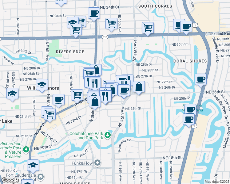1431 Northeast 26th Street, Wilton Manors FL Walk Score
