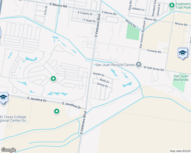 map of restaurants, bars, coffee shops, grocery stores, and more near 2716 Faith Drive in San Juan