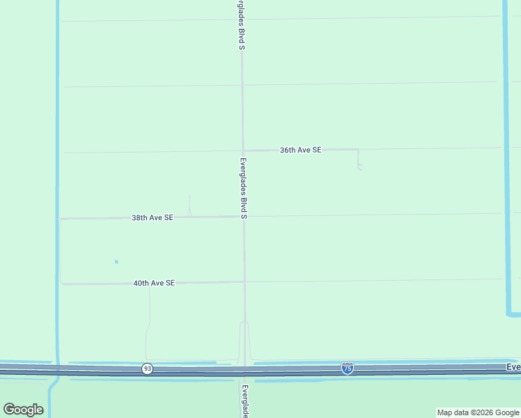 map of restaurants, bars, coffee shops, grocery stores, and more near 3778 Everglades Boulevard South in Naples