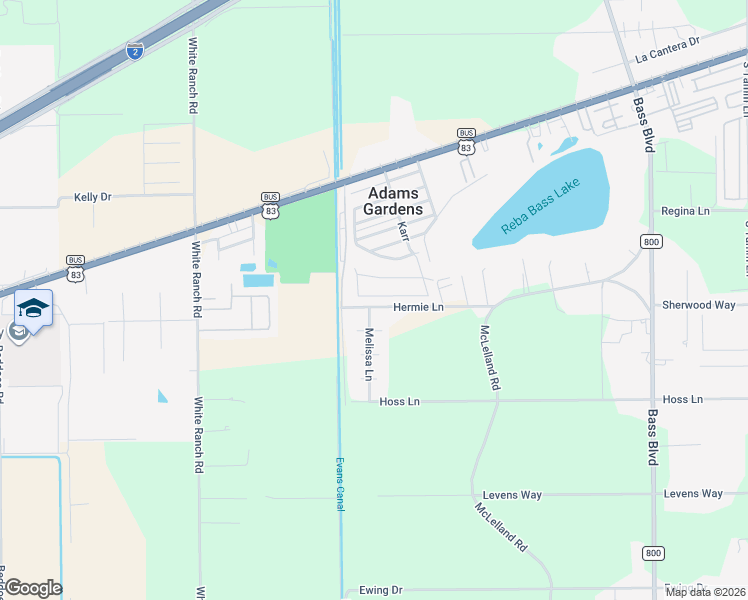 map of restaurants, bars, coffee shops, grocery stores, and more near 824 N Minnesota Ave in Brownsville