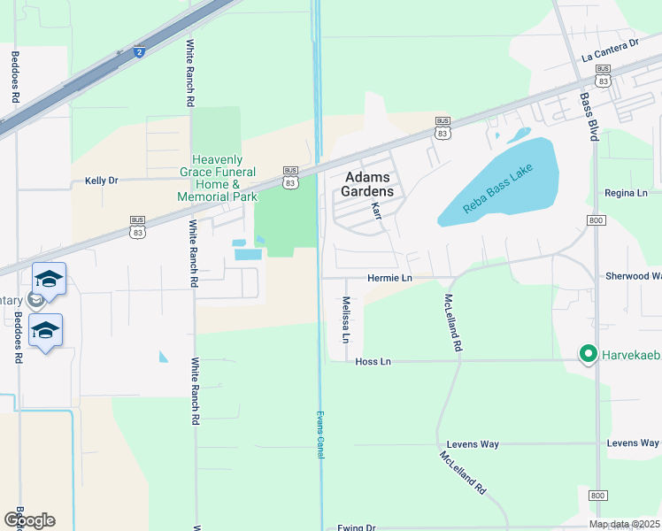 map of restaurants, bars, coffee shops, grocery stores, and more near 824 N Minnesota Ave in Brownsville
