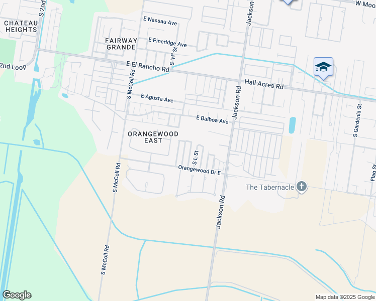 map of restaurants, bars, coffee shops, grocery stores, and more near 3811 South K Center Street in McAllen