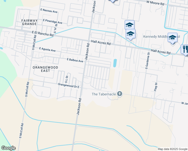 map of restaurants, bars, coffee shops, grocery stores, and more near 3607 Fairmont Avenue in Pharr