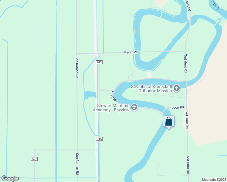 map of restaurants, bars, coffee shops, grocery stores, and more near 39159 Loop Road in Los Fresnos
