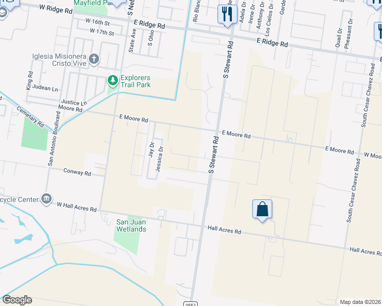 map of restaurants, bars, coffee shops, grocery stores, and more near 409 Castillo in San Juan