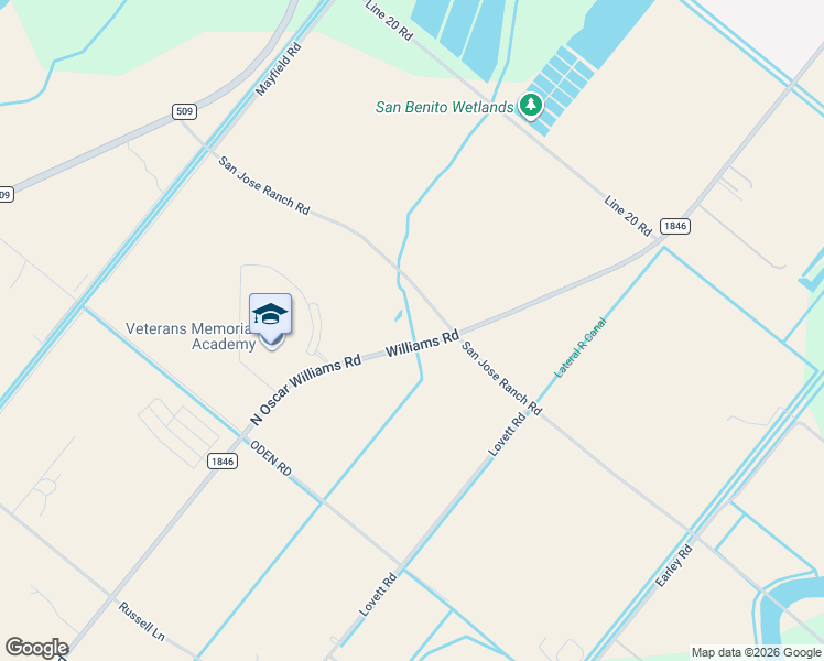 map of restaurants, bars, coffee shops, grocery stores, and more near 27433 Farm to Market Road 1846 in San Benito