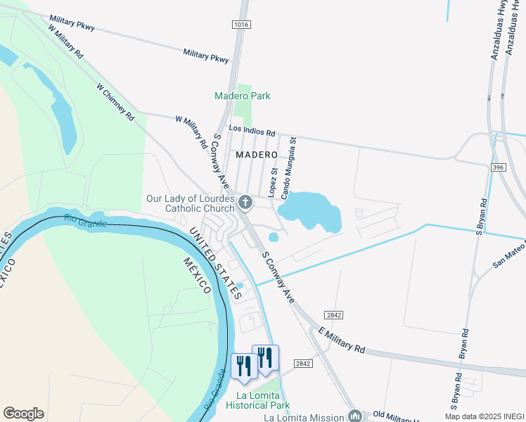 map of restaurants, bars, coffee shops, grocery stores, and more near 308 San Esteban in Mission