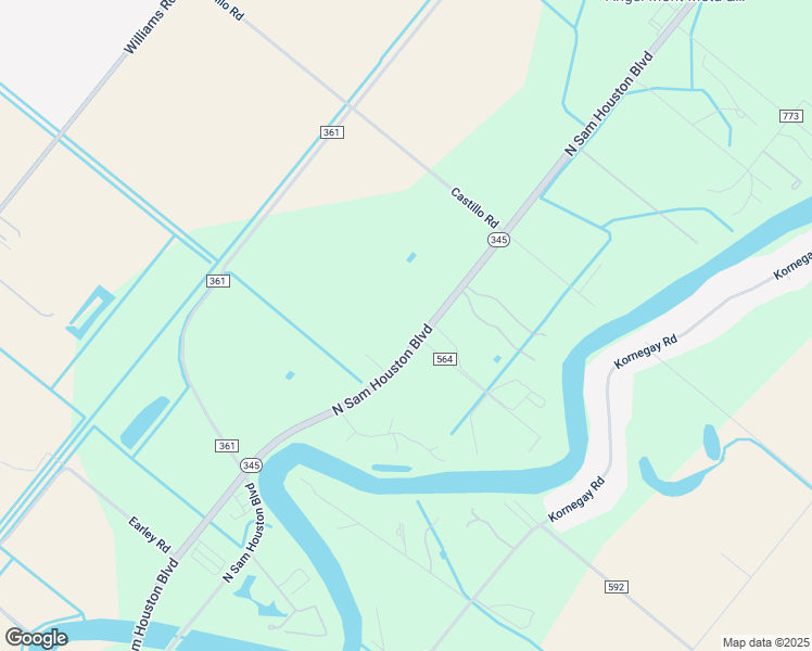 map of restaurants, bars, coffee shops, grocery stores, and more near 27000 Texas 345 in San Benito