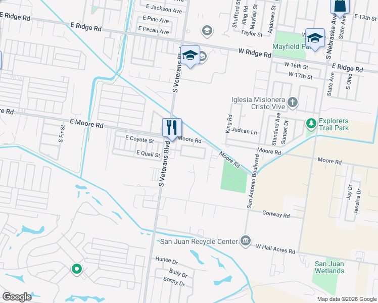 map of restaurants, bars, coffee shops, grocery stores, and more near 717 Oliverio Avenue in San Juan