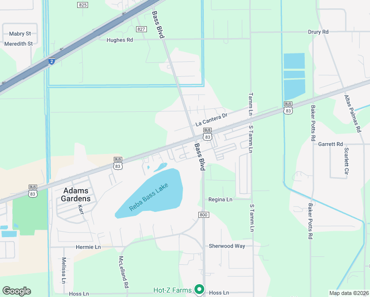 map of restaurants, bars, coffee shops, grocery stores, and more near 46 East Avenue in Harlingen