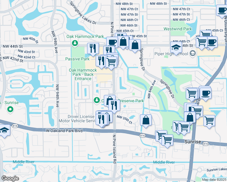N Pine Island Road Tamarac Fl N Pine Island Road Tamarac Fl