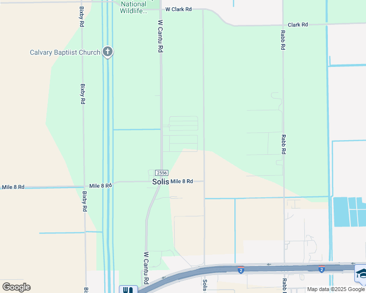 map of restaurants, bars, coffee shops, grocery stores, and more near 25700-26628 Solis Road in La Feria