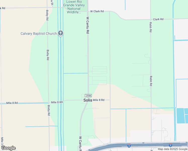 map of restaurants, bars, coffee shops, grocery stores, and more near 26149-26599 West Cantu Road in La Feria