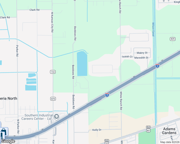 map of restaurants, bars, coffee shops, grocery stores, and more near 26658 Palomino Ave in La Feria
