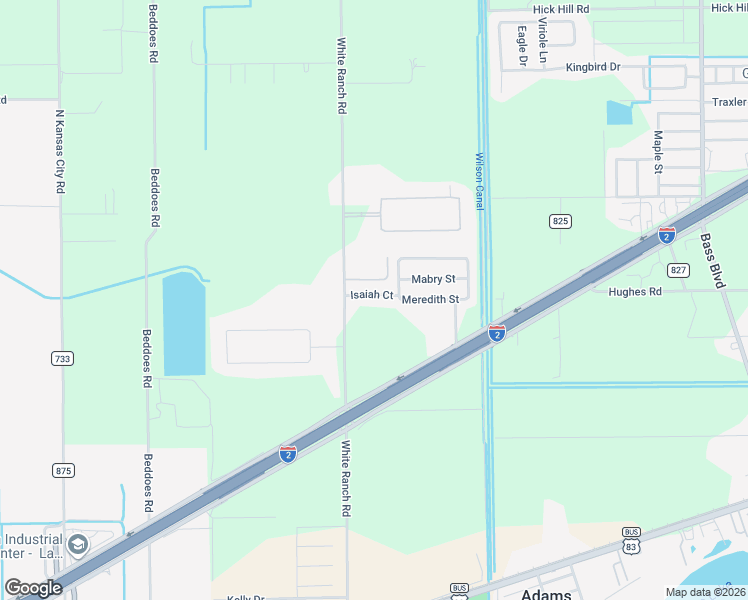 map of restaurants, bars, coffee shops, grocery stores, and more near 13968 Isiah Court in La Feria
