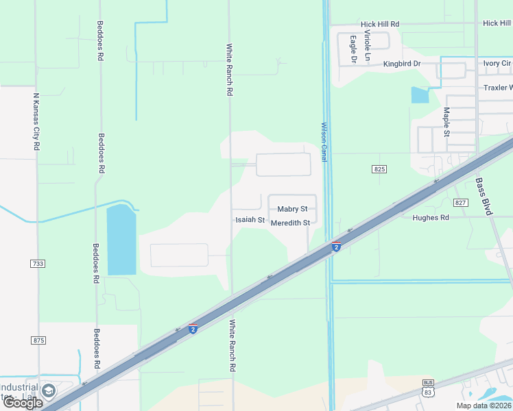map of restaurants, bars, coffee shops, grocery stores, and more near 26125 White Ranch Road in La Feria