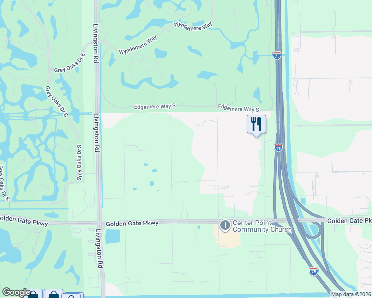 map of restaurants, bars, coffee shops, grocery stores, and more near 2700 68th Street Southwest in Naples