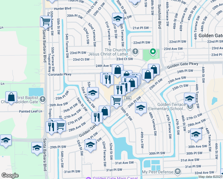 5091 Golden Gate Parkway, Golden Gate FL Walk Score