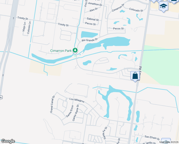 map of restaurants, bars, coffee shops, grocery stores, and more near 821 Rio Grande Drive in Mission