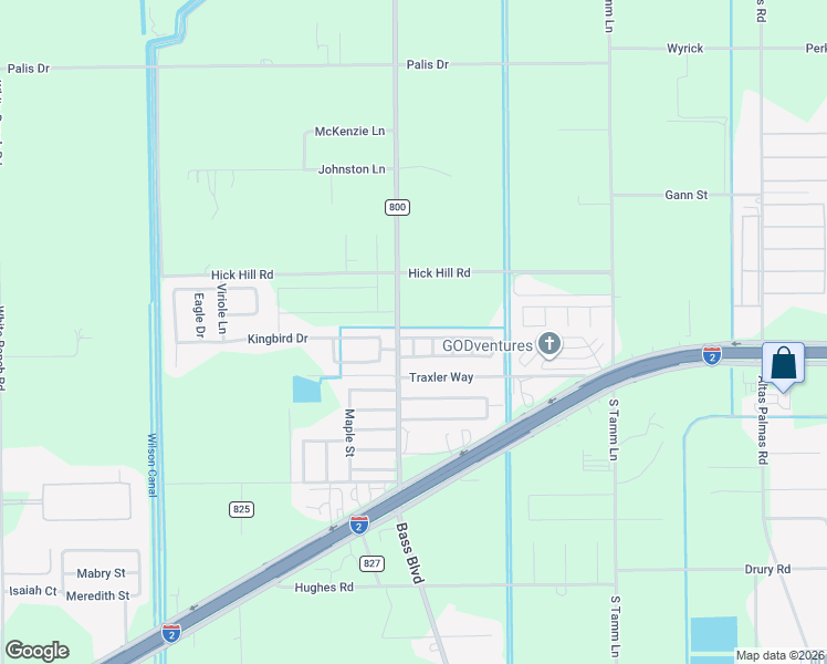 map of restaurants, bars, coffee shops, grocery stores, and more near 9434 Ivory Circle in Harlingen