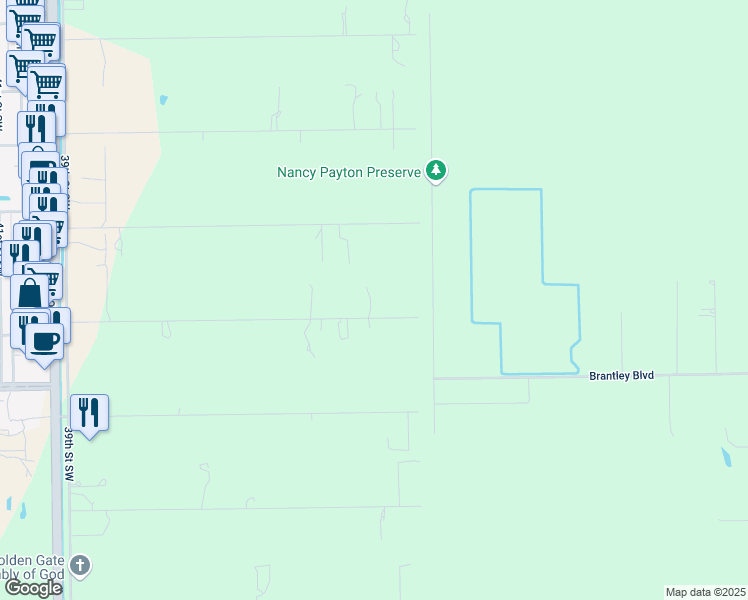 map of restaurants, bars, coffee shops, grocery stores, and more near 3341 23rd Avenue Southwest in Naples