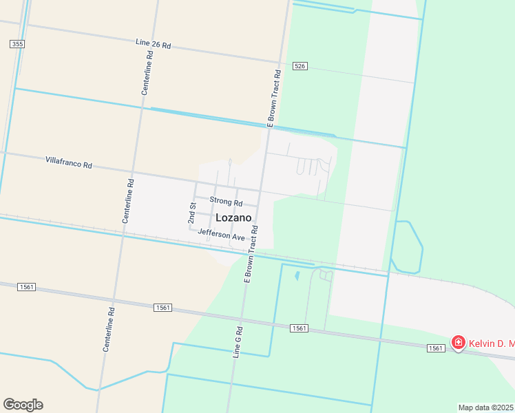 map of restaurants, bars, coffee shops, grocery stores, and more near 25443-25505 E Brown Tract Rd in Lozano
