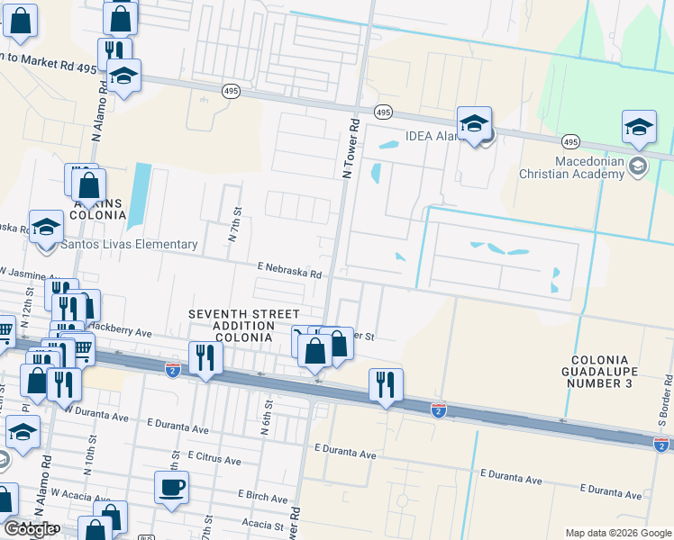 map of restaurants, bars, coffee shops, grocery stores, and more near 441 Belinda Drive in Alamo