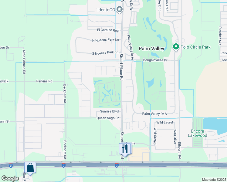 map of restaurants, bars, coffee shops, grocery stores, and more near 200 Heather Drive in Harlingen