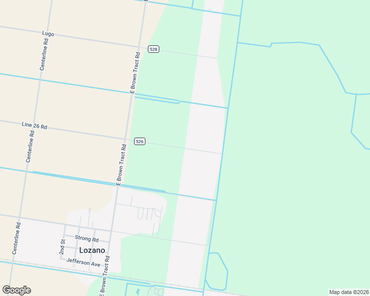 map of restaurants, bars, coffee shops, grocery stores, and more near 30467 Line 26 Road in Rio Hondo