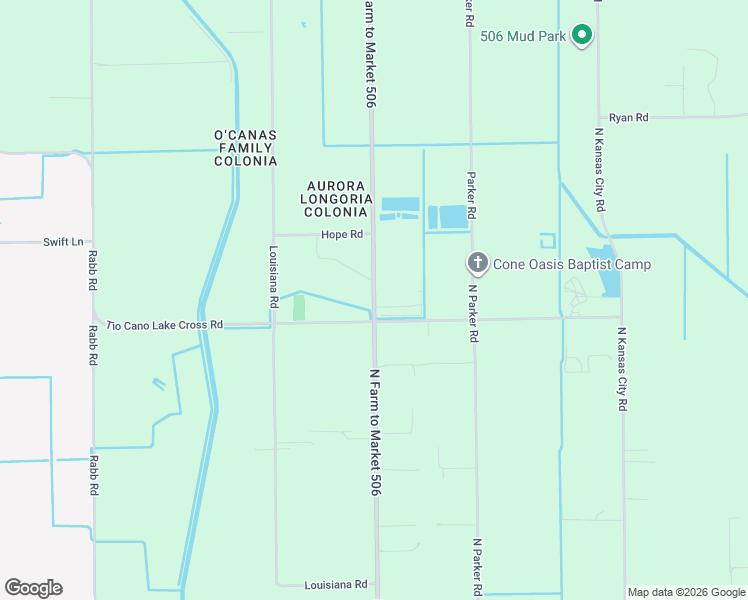 map of restaurants, bars, coffee shops, grocery stores, and more near 24063 Farm to Market 506 in La Feria