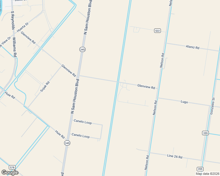 map of restaurants, bars, coffee shops, grocery stores, and more near 28381 Glenview Road in Rio Hondo