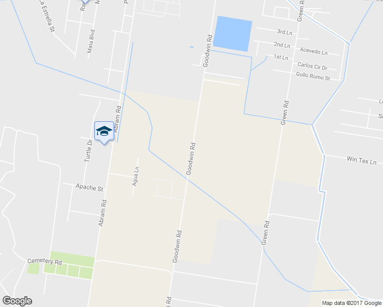 map of restaurants, bars, coffee shops, grocery stores, and more near Goodwin Road in Mission