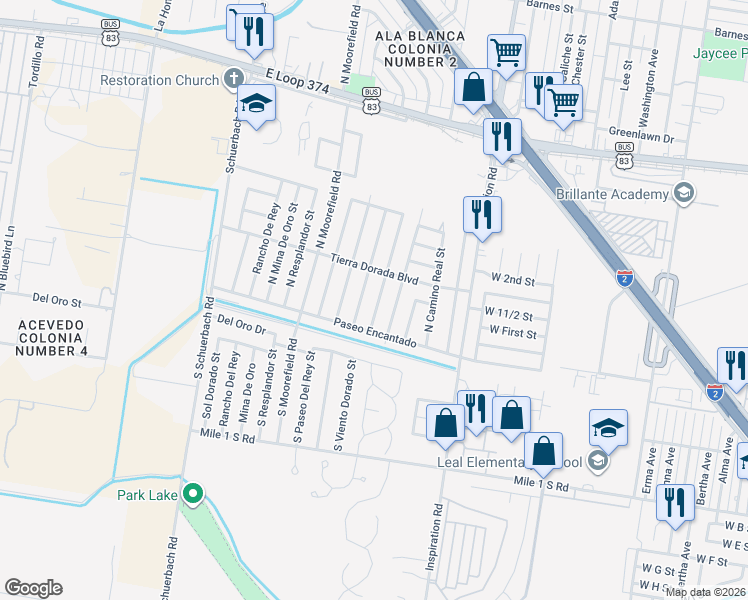map of restaurants, bars, coffee shops, grocery stores, and more near 113 Tecate Drive in Mission