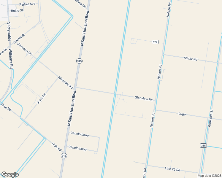 map of restaurants, bars, coffee shops, grocery stores, and more near 28381 Glenview Road in Rio Hondo