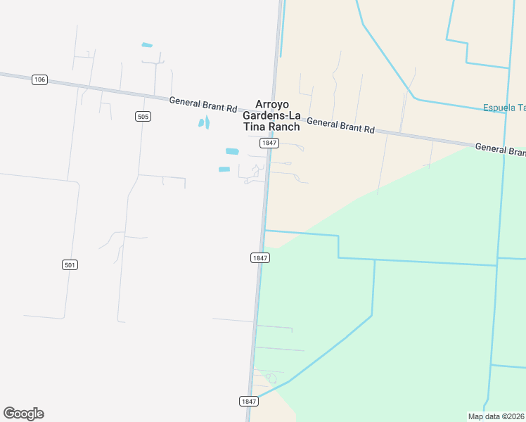 map of restaurants, bars, coffee shops, grocery stores, and more near 23834-23844 Farm to Market 1847 in Rio Hondo