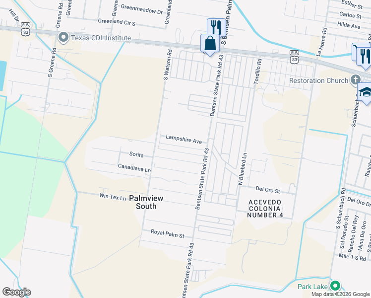 map of restaurants, bars, coffee shops, grocery stores, and more near 160 Lantern Avenue in Mission