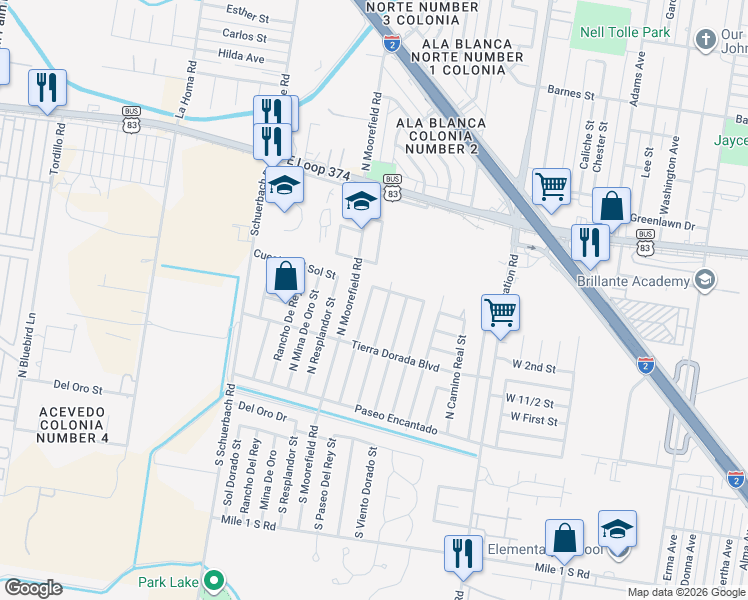 map of restaurants, bars, coffee shops, grocery stores, and more near 221 Paseo Del Rey in Mission