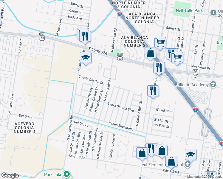 map of restaurants, bars, coffee shops, grocery stores, and more near 221 Paseo Del Rey in Mission