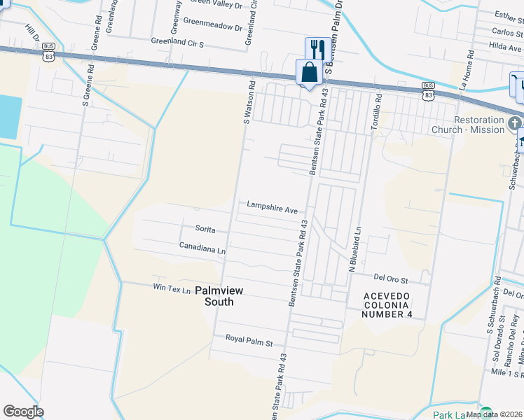 map of restaurants, bars, coffee shops, grocery stores, and more near 173 Lantern Avenue in Mission