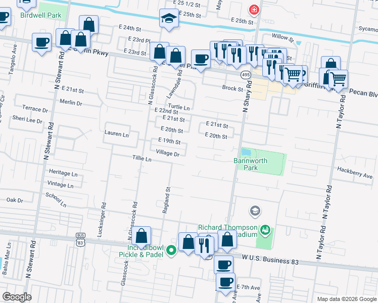 map of restaurants, bars, coffee shops, grocery stores, and more near 1706 Dove Street in Mission