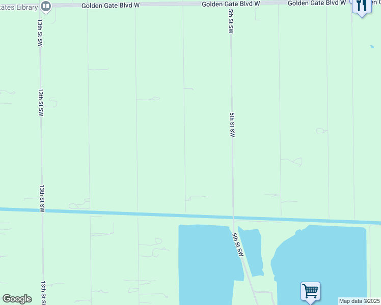 map of restaurants, bars, coffee shops, grocery stores, and more near 610 7th Street Southwest in Naples