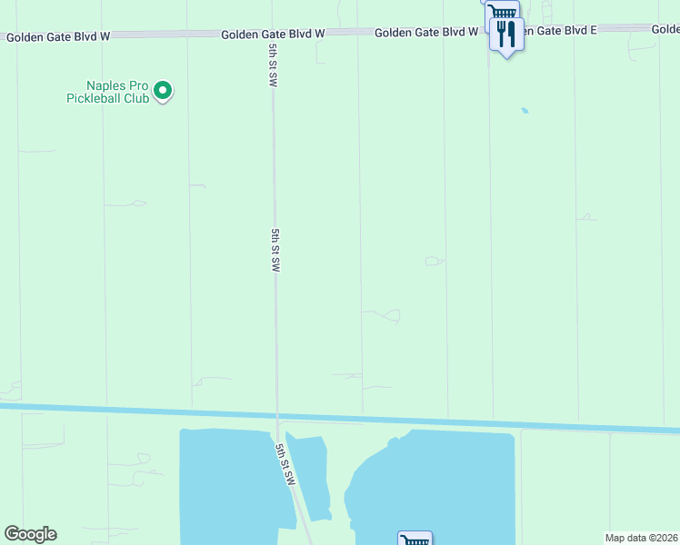 map of restaurants, bars, coffee shops, grocery stores, and more near 531 3rd Street Southwest in Naples