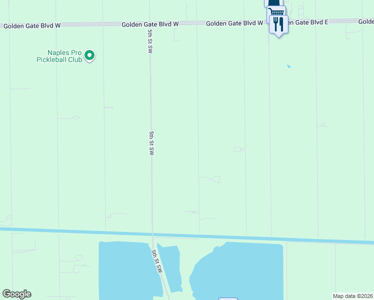 map of restaurants, bars, coffee shops, grocery stores, and more near 531 3rd Street Southwest in Naples