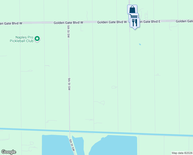 map of restaurants, bars, coffee shops, grocery stores, and more near 460 3rd Street Southwest in Naples