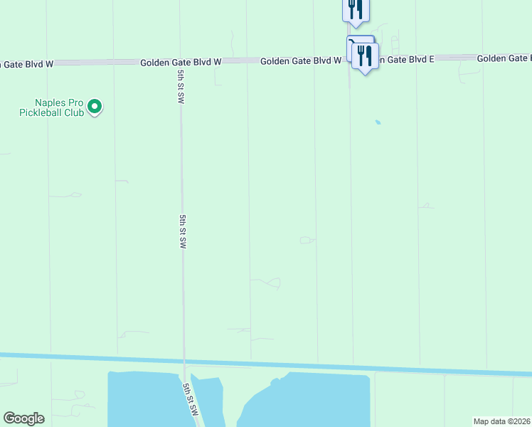 map of restaurants, bars, coffee shops, grocery stores, and more near 460 3rd Street Southwest in Naples