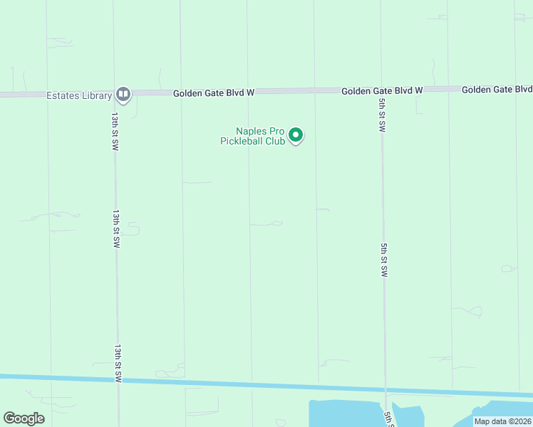 map of restaurants, bars, coffee shops, grocery stores, and more near 340 9th Street Southwest in Naples