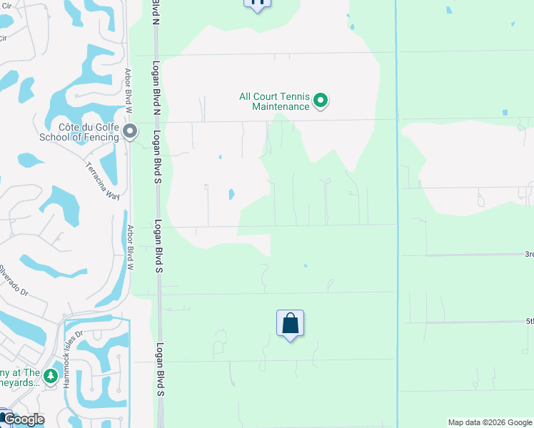 map of restaurants, bars, coffee shops, grocery stores, and more near 5141 Mahogany Ridge Drive in Naples